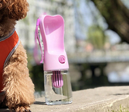 Dog Lover Portable Water Bottle