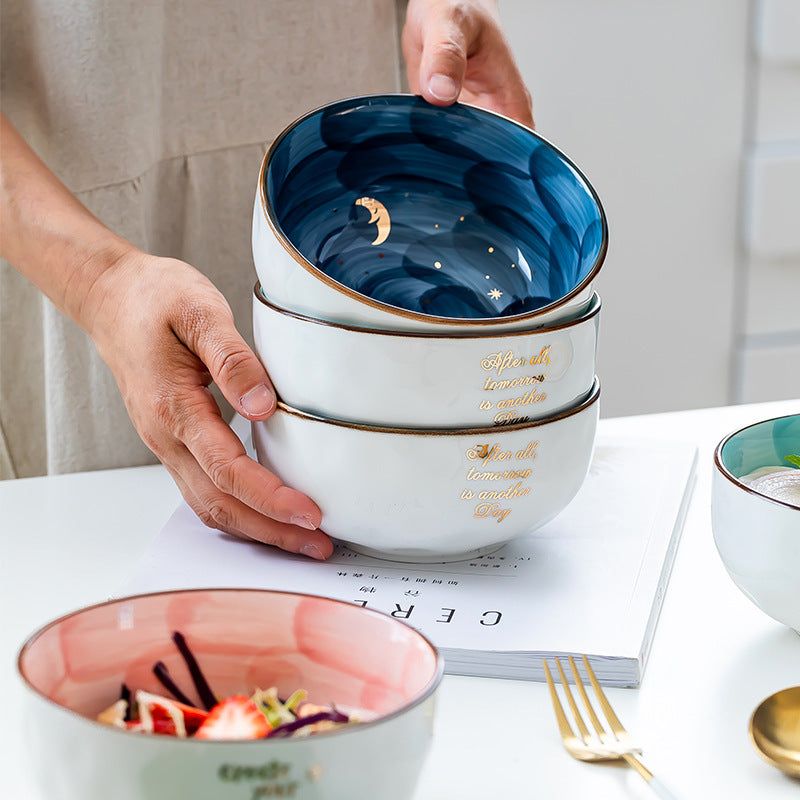 Watercolor Ceramic Bowl